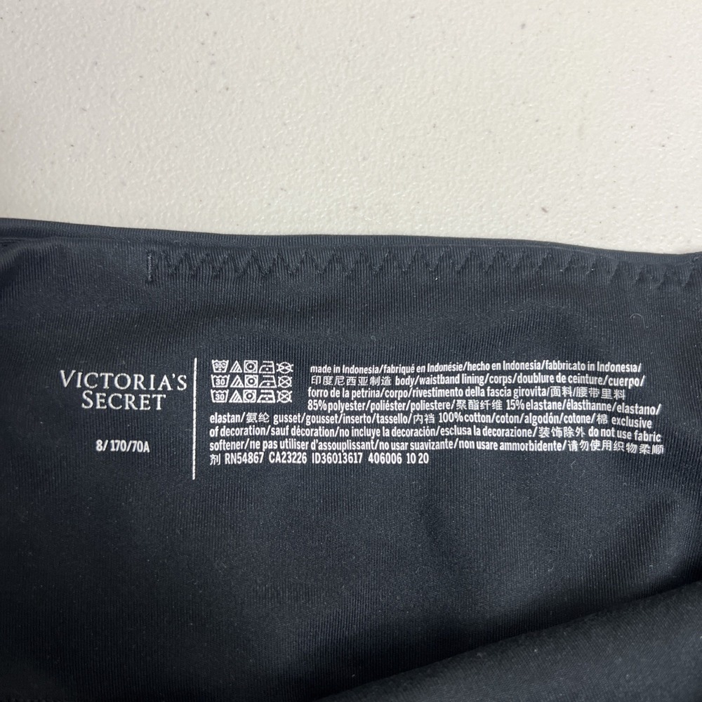 Victoria's Secret Women's Black Yoga Leggings 8/170/70A - Picture 2 of 4